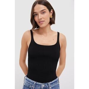 TUCKERNUCK Black Alba Compression Tank Size M NWT Retail $88 Tuckernuck